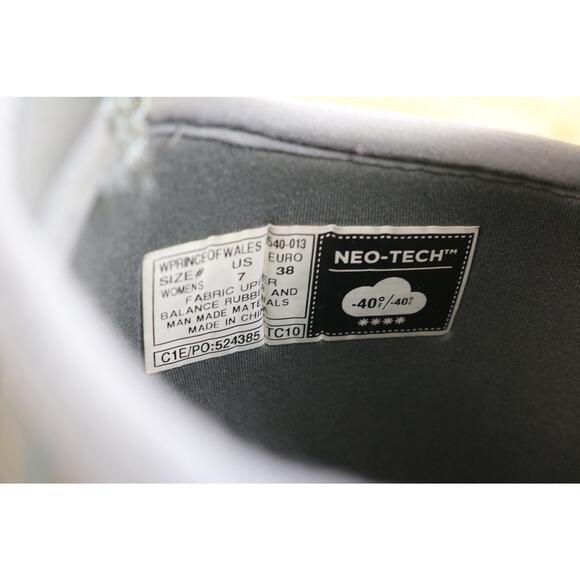 Bogs Boots Womens 7 Gray Green Plaid Prince Of Wales Rain Boots Tall Pull On - Picture 7 of 7